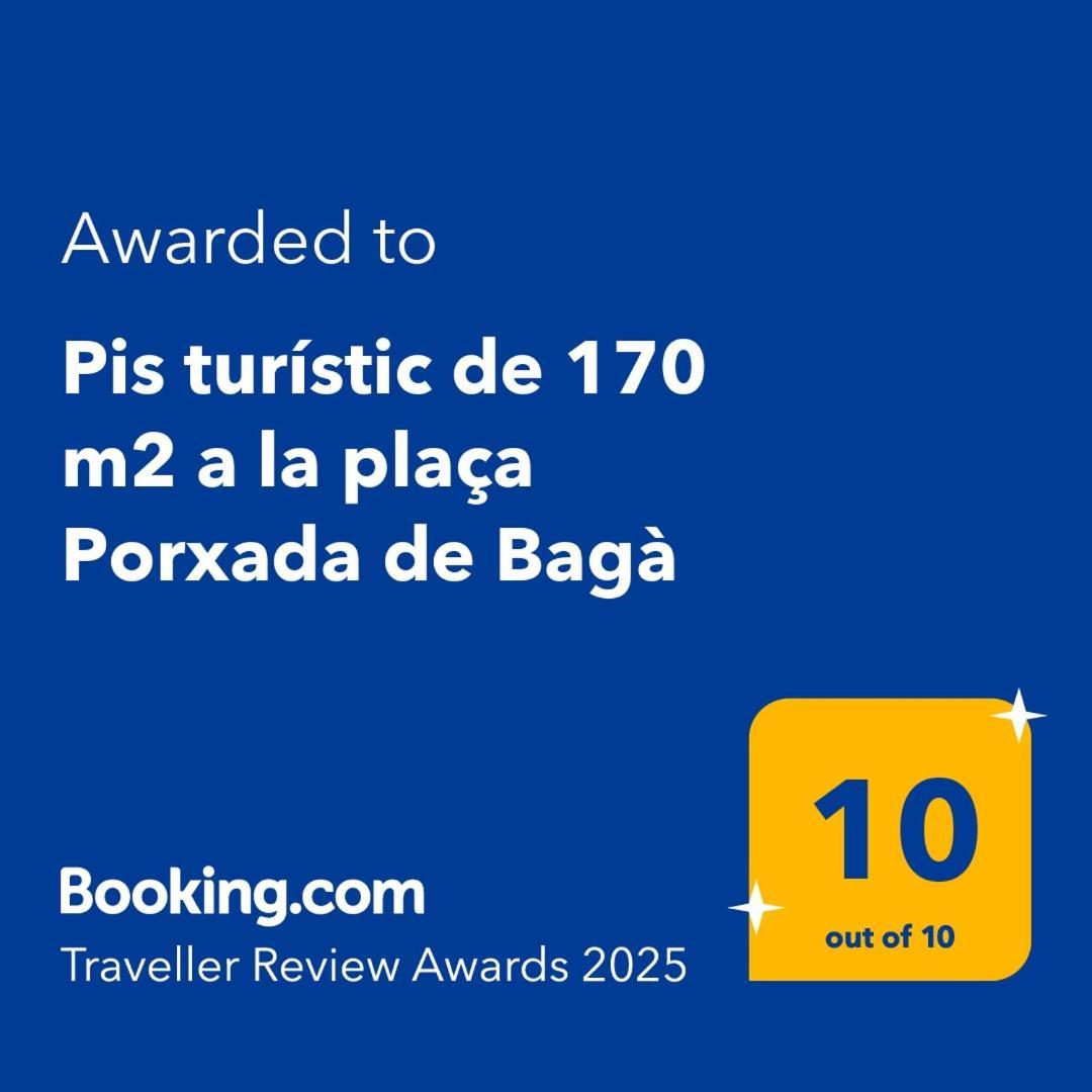 Pis Turistic De 170 M2 A La Placa Porxada De Bagá Екстериор снимка